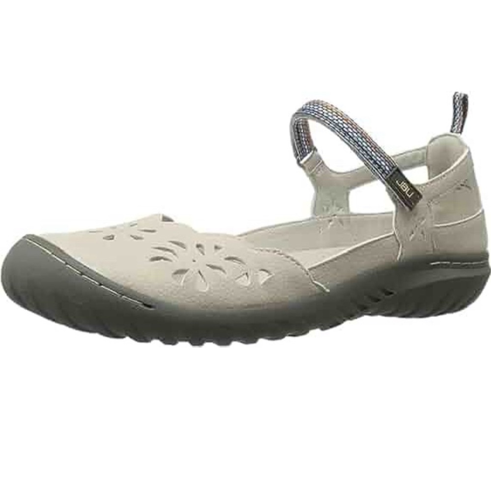 JBU Jambu Memory foam closed toe Brown sandals size 10